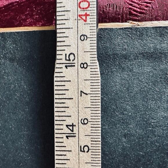 Vintage Needlepoint 16" Wood Framed Artwork, Forsyth Park, Savannah GA Folk Art - Picture 6 of 15